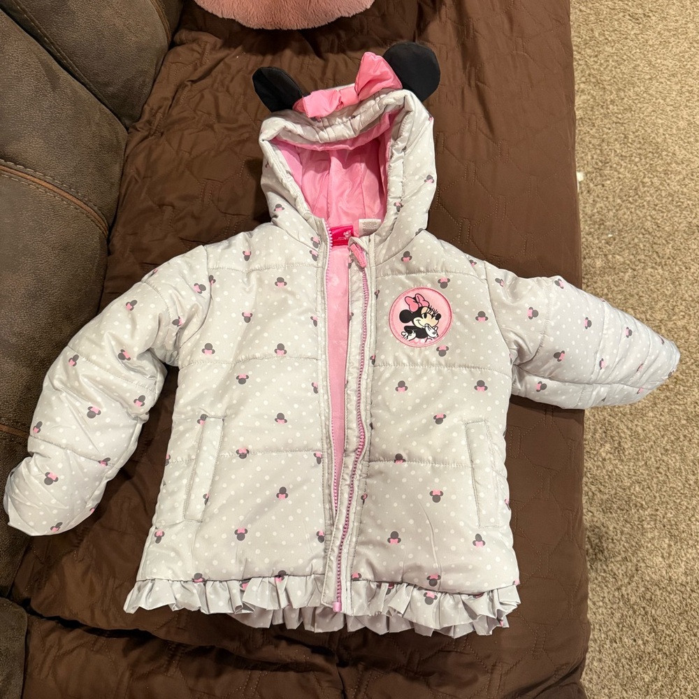 Disney Jr Minnie Puffy Jacket